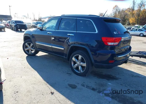 2013 Jeep Grand Cherokee Overland из США, поврежденный, VIN 1C4RJFCG2DC523427